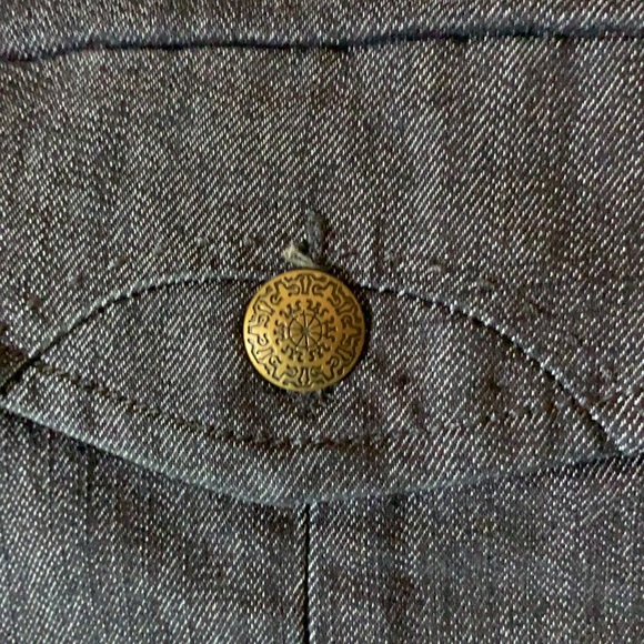 NWOT — ONE 5 ONE WOMAN DENIM JEAN SHORTS HIGH RISE SIZE 8 - Picture 8 of 8